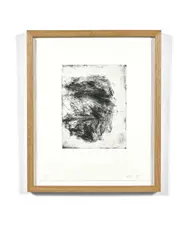 Untitled by Christopher Wool, 2005, Aquatinte en noir, sold May 2019