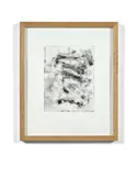 Untitled by Christopher Wool, 2005, Aquatinte en noir, sold May 2019