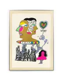 Daddy by Niki de Saint Phalle, 1970, Sérigraphie en couleurs, sold May 2019