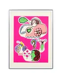 What shall I do ? by Niki de Saint Phalle, 1970, Sérigraphie en couleurs, sold May 2019