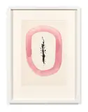 Untitled L-27 by Lucio Fontana, 1963, Lithographie en couleurs, sold May 2019