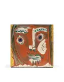 Visage de femme " Pomone " - 1968 décembre - 1969 janvier (A.R.#592) by Pablo Picasso, EO terre de faïence rouge, fond d'engobe, gravure rehaussée d'oxydes sous couverte partielle au pinceau, sold May 2019