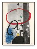 Le gardien de nuit by Joan Miró, 1971, Lithographie en couleurs, sold May 2019