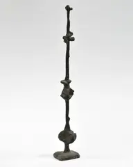 Sans titre (Totem) by Alexander Ilečko, Bronze à patine brune, sold Jun 2022