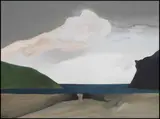 Razor Point, BC by Toni Onley, 1984, oil on canvas, sold Nov 2012