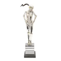 Erotic Sculpture 'Love Robot' by Carl Payne, A mixed media sculpture made in polychrome plastic, sold Oct 2026