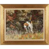 A Trusty Beagle by Claudia Coleman, Oil on canvas, sold Dec 2015