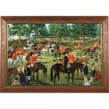 The Wedding Hunt by Claudia Coleman, Oil on canvas, sold Jun 2015