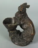figure of a rabbit by Otto Jarl, bronze, sold Mar 2006