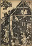 titled "Die Geburt Christi pl. 9 from Das Marienleben by Albrecht Durer, woodcut, sold Mar 2006