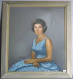 portrait by Barclay Lawrence Jacob Rubincam, pastel, sold Jan 2006
