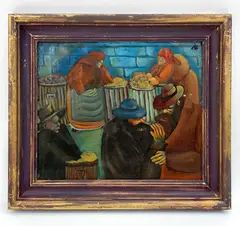 Untitled by Niberg Abbey, Oil on canvas, sold Sep 2025