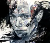 CATHARSIS by Hopare, 2019, Huile sur toile, sold May 2019
