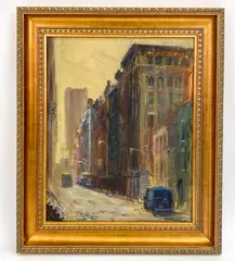 Nyc Soho by Anthony Springer, Oil on canvas, sold Sep 2025