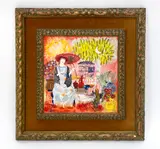 Untitled by Gertrude Barrer-Russell, Oil on board, sold Oct 2025