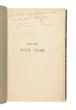Histoire d’un crime by Hugo, Cet exemplaire est enrichi d’un envoi autographe signé de Victor Hugo à son éditeur Pierre-Jules Hetzel, qui édita, entr, sold Nov 2019