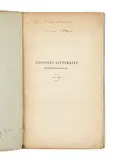 Discours du congrès littéraire international by Hugo, Couvertures frottées et jaunies, coins usés, infimes déchirures et papier bruni., sold Nov 2019