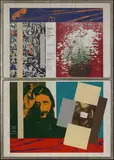 titled "World Ruin Through Black Majic by Ronald B. Kitaj, lithograph, offered Oct 2005