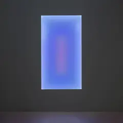 Ein Feshkha by James Turrell, 2008, LED light, programming and shallow space, sold Oct 2026