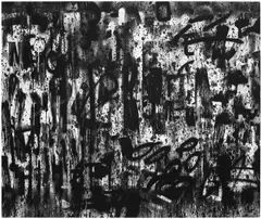 Untitled (Days) by Adam Pendleton, 2023, silkscreen ink on canvas, sold Oct 2026