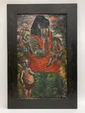Modernist by Niberg Abbey, Oil on canvas, sold Feb 2026
