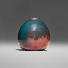 Vase by Beatrice Wood, glazed earthenware, sold Oct 2026