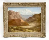 Holy Land by Nota Koslowsky, Oil on canvas, sold Feb 2026