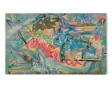 Legion for we are many - Circa 1992 by Aaron Sharp Goodstone dit Sharp, Peinture aérosol et acrylique sur toile, sold Jun 2018