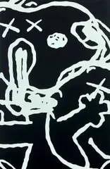 Untitled (MBFM10) by Kaws, 2015, Acrylique sur toile, sold Jun 2018