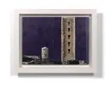 Schöne Neue Welt by Evol, 2015, Pochoir et peinture aérosol sur carton, sold Jun 2018
