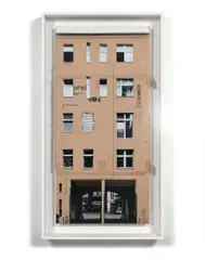 The closed neighbor (vers#3) by Evol, 2017, Pochoir et peinture aérosol sur carton, sold Jun 2018
