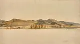 Quinta de Quitapesares près de Séville by Adrien Dauzats, Aquarelle sur papier, sold Feb 2018