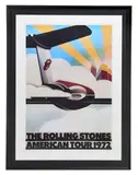 Rolling Stones- American tour, 1972 by John Pasche, « Rolling Stones- American tour, 1972”, official poster by John Pasche, framed, sold Jun 2018