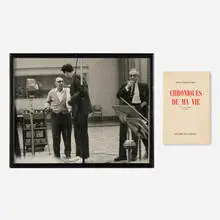 Stravinsky Presentation Copy of Chroniques de ma vie & Photograph by Igor Stravinsky, sold Oct 2026