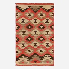 Crystal rug by Emmi Whitehorse, hand-woven wool, sold Oct 2026