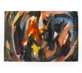 Untitled by Jacob Semiatin, Abstract watercolor, offered Apr 2026