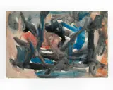 Untitled by Jacob Semiatin, Abstract watercolor, offered Apr 2026