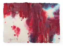 Untitled by Taro Yamamoto, Mixed media on paper, sold Apr 2026
