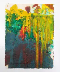 Untitled by Taro Yamamoto, Mixed media on paper, sold Apr 2026