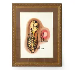 Untitled by Hargreaves Ntukwana, Watercolor & ink, offered Apr 2026