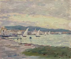 Martigues by Francis Picabia, 1902, Huile sur toile, sold Mar 2018