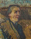 Portrait d'Olga, la mère de l'artiste - Circa 1902 by Otakar Kubín, Huile sur carton, sold Mar 2018