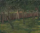Verger à Boskovice by Arnold Koblitz, 1913, Huile sur toile, sold Mar 2018