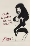 Chair à canon de la beauté by Miss.Tic, circa 2003, Pochoir et peinture aérosol sur papier, sold Apr 2018