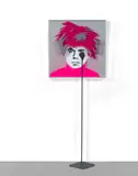 Andy Warhol - Valérie Solanas nightmare by Pure Evil, 2018, Colored plexiglas sheets cut and mounted on plexiglass ; signed, dated and titled on the back, sold Apr 2018
