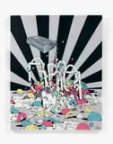 Game by Gris1, 2013, Acrylique sur toile, sold Apr 2018