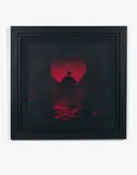 Barque Vandal by Nick Walker, 2016, Pochoir et peinture aérosol sur papier, sold Apr 2018