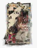 Compro logo existo #9 by Vhils, 2008, Affiches collectées dans la rue et résine, sold Apr 2018