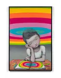 Sans titre by Seth, 2015, Peinture aérosol et acrylique sur toile, sold Apr 2018