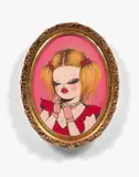 Sans titre by Miss Van, 2006, Acrylique sur toile et encadrement, sold Apr 2018